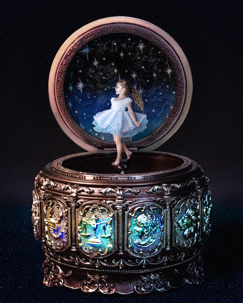 jewelry ballerina music box metallic|vintage dancing ballerina music box.